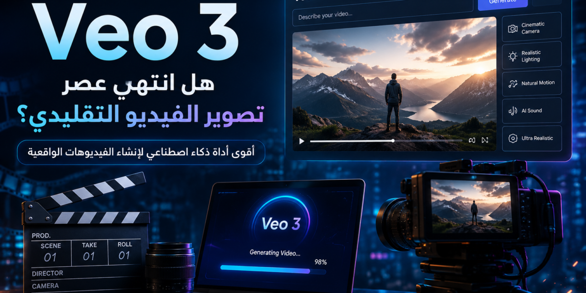 Veo 3 من Google: هل انتهى عصر تصوير الفيديو التقليدي؟