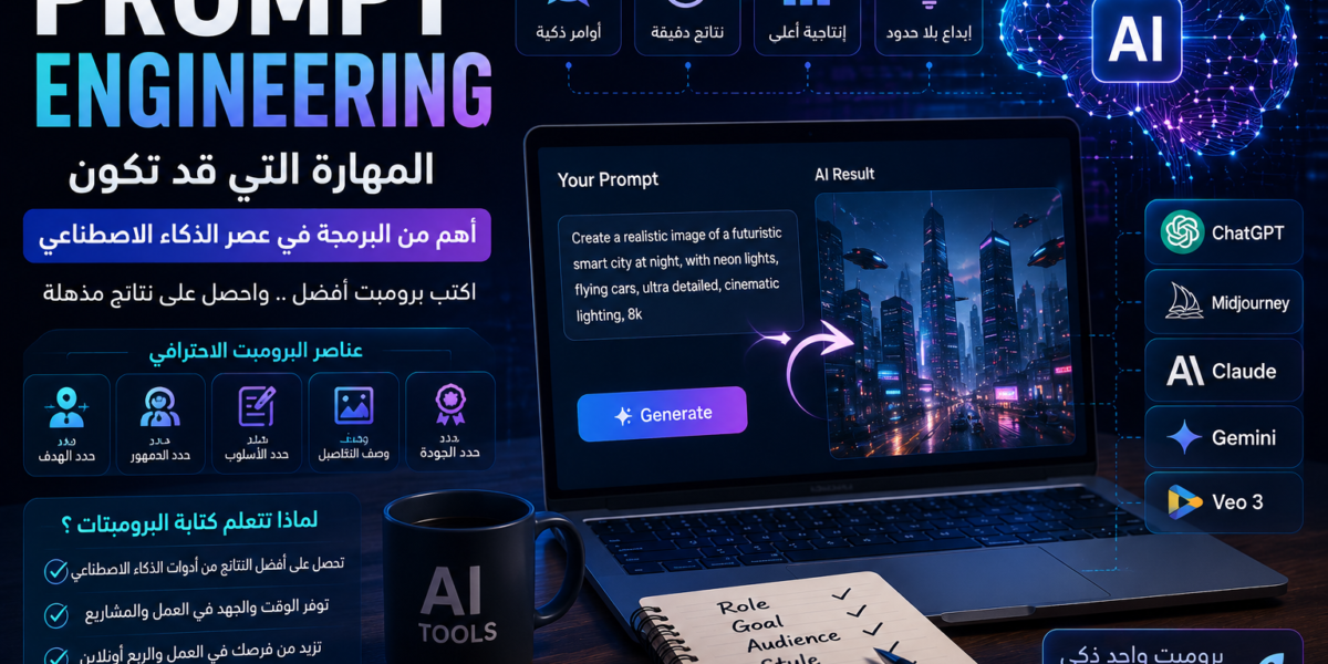 Prompt Engineering: المهارة التي قد تكون أهم من البرمجة في عصر الذكاء الاصطناعي
