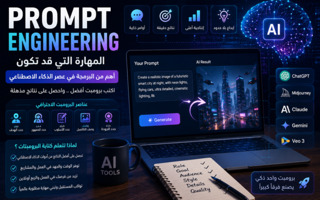 Prompt Engineering: المهارة التي قد تكون أهم من البرمجة في عصر الذكاء الاصطناعي