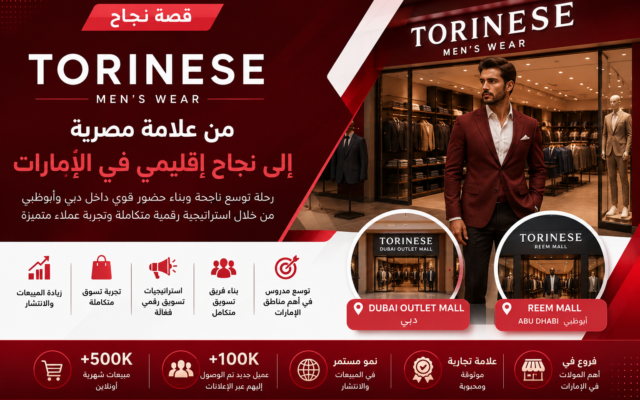 قصة نجاح تورينيزي في الإمارات: توسع ناجح وحضور قوي في دبي وأبوظبي