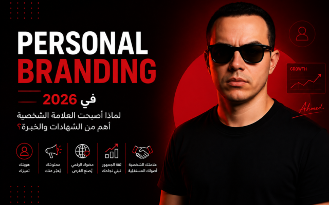 Personal Branding في 2026: لماذا أصبحت العلامة الشخصية أهم من الشهادات والخبرة؟