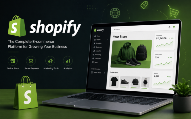 Shopify: لماذا يُعتبر أفضل منصة لإنشاء متجر إلكتروني في 2026؟